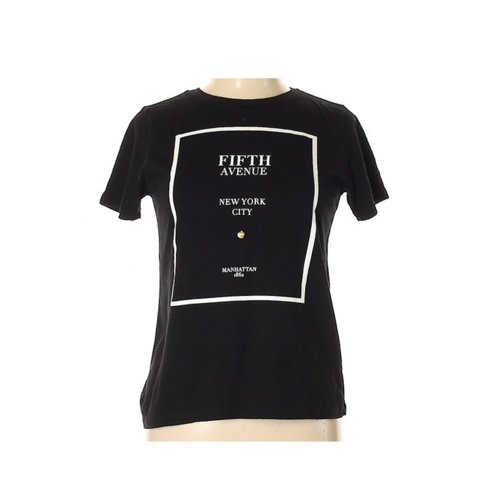 Retro graphic Tee New York Manhattan T-Shirt Logo Retro Text Mod black white